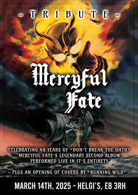 Tribute to Mercyful Fate - Celebrating 40 years of "Don't Break the Oath"