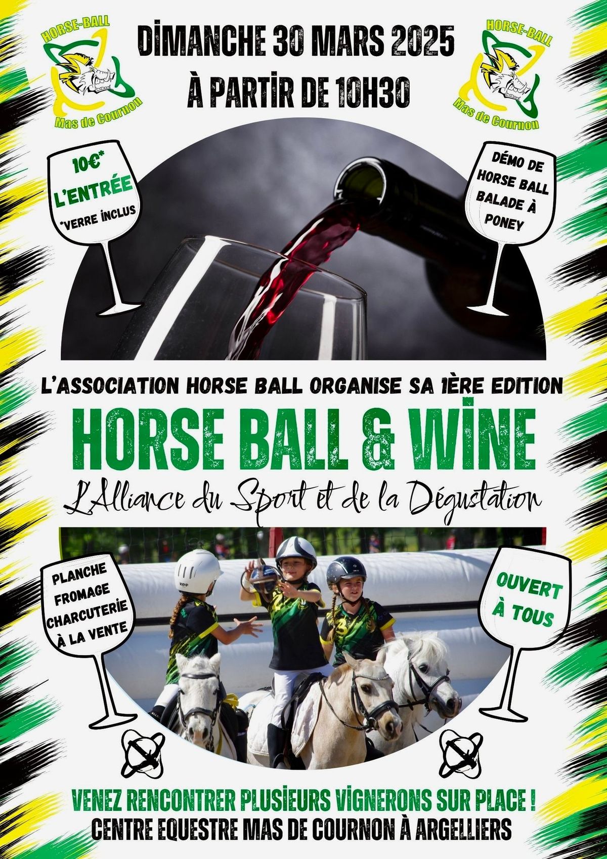 HORSE BALL & WINE - L'Alliance du Sport et de la D\u00e9gustation de vin