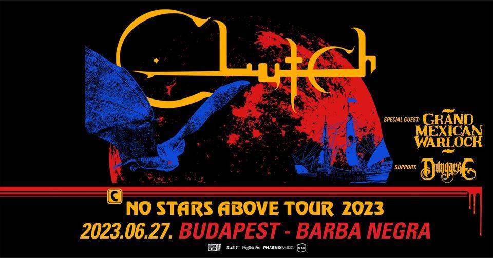 CLUTCH - No Stars Above Tour 2023 \/\/ Barba Negra