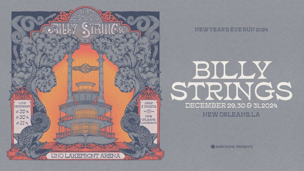 Billy Strings | New Orleans, LA | New Year's Run 2024