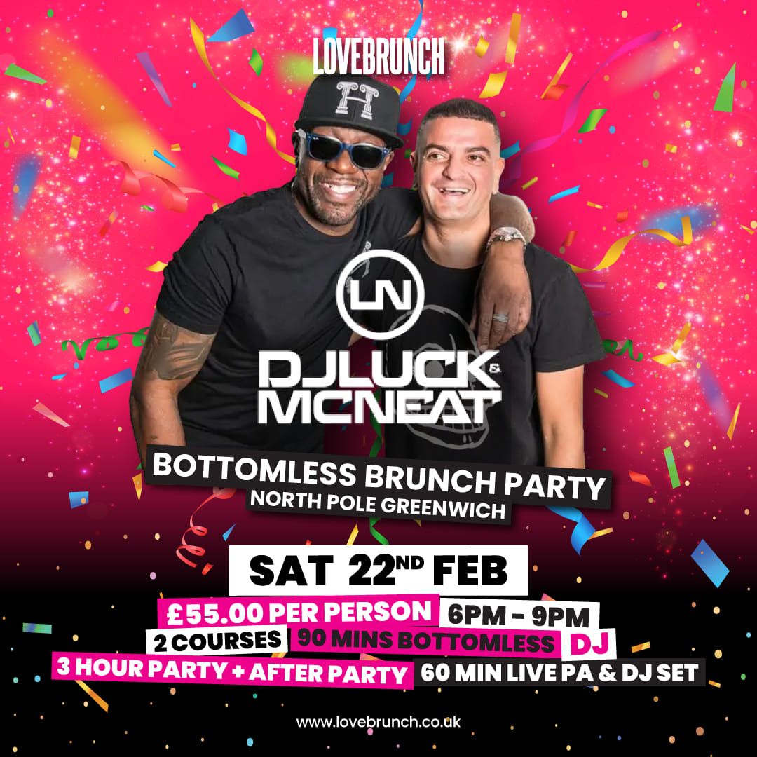 DJ LUCK & MC NEAT (UK GARAGE SPECIAL BRUNCH PARTY) 