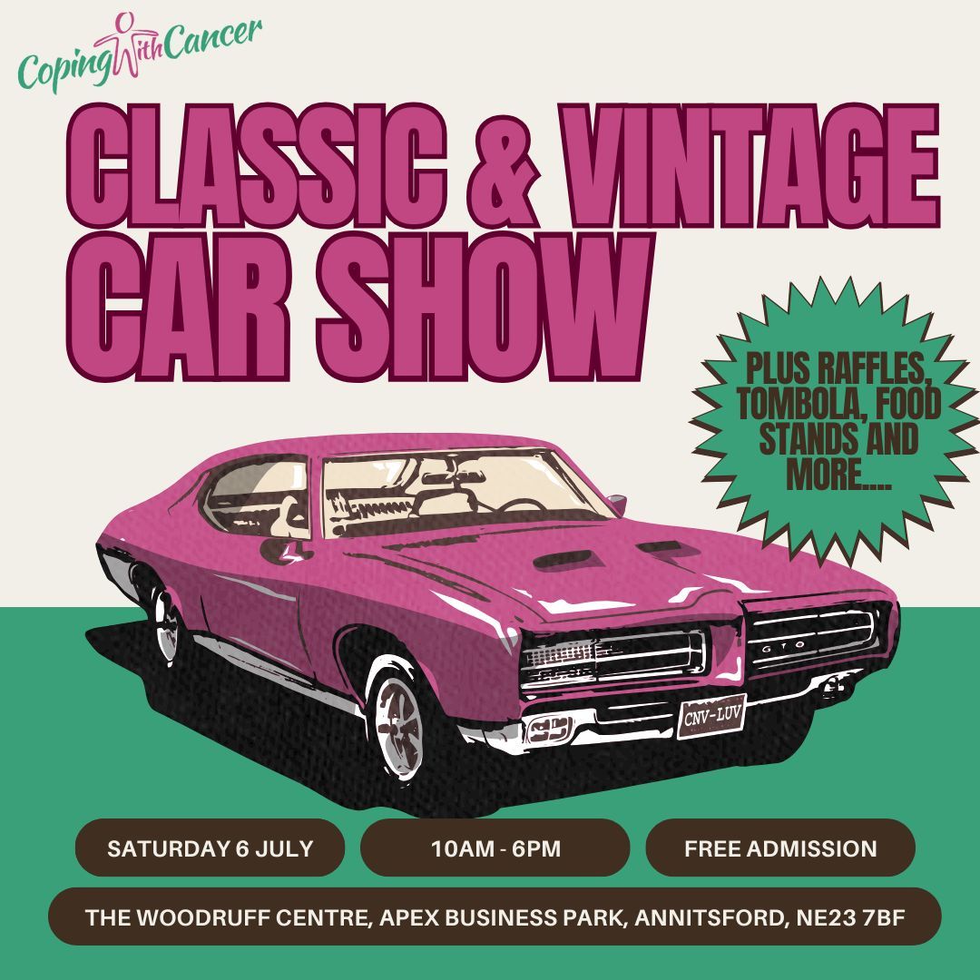 \ud83d\ude97 Classic and Vintage Car Show Fundraiser! \ud83d\ude99