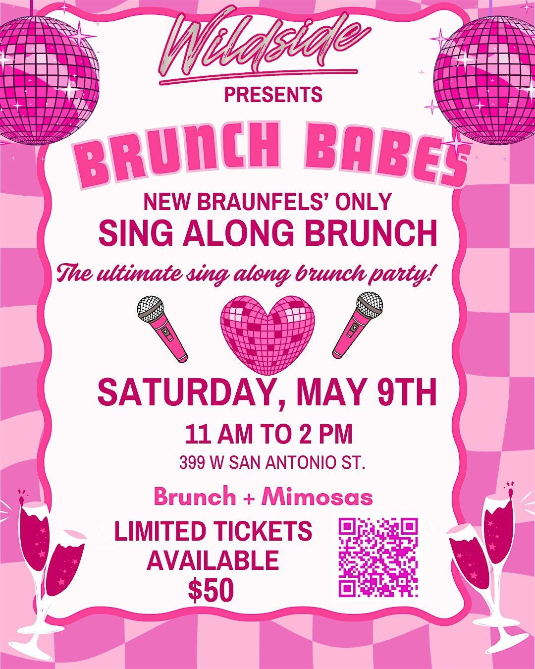 Wildside June Sing Along Brunch--80's theme!