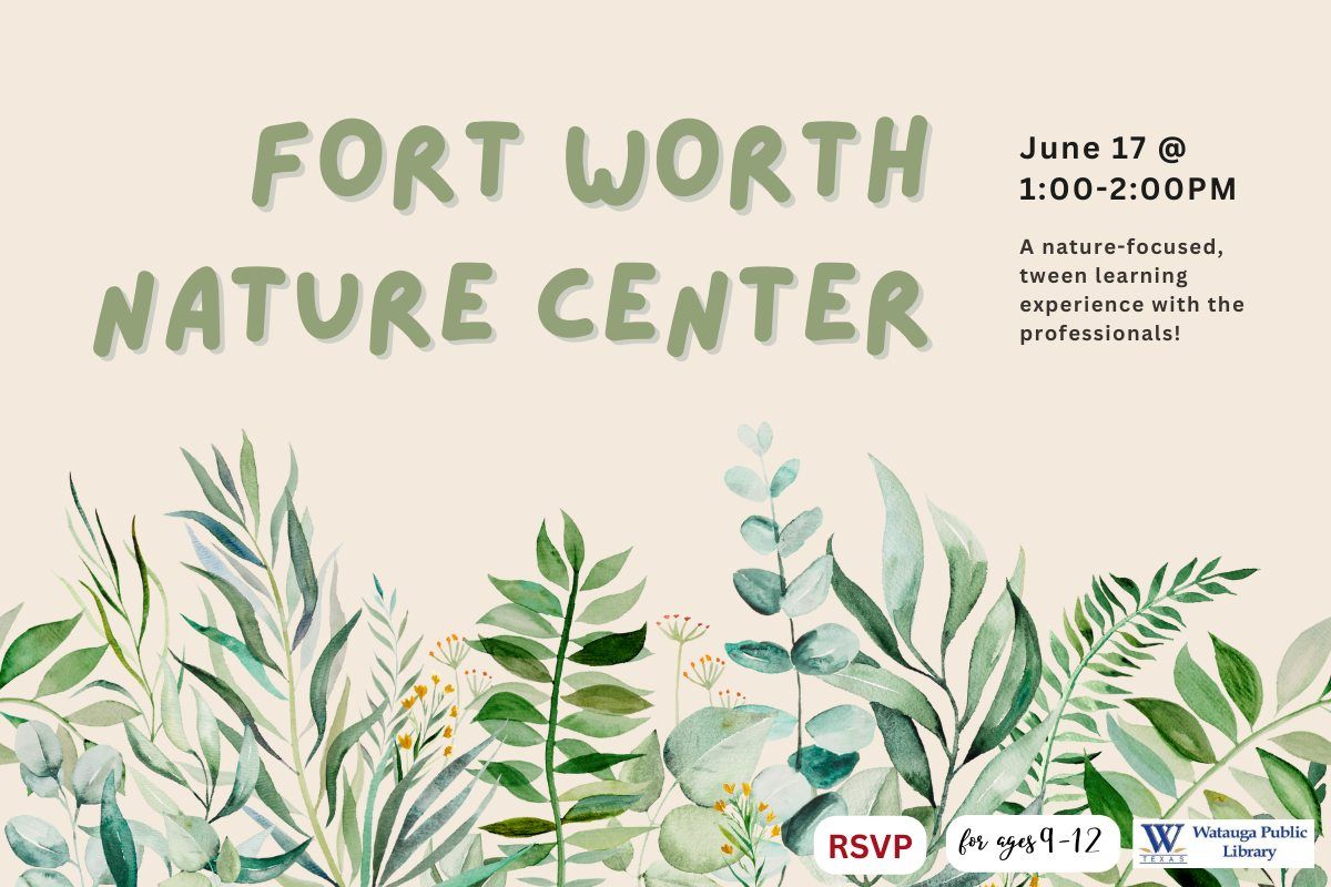 Fort Worth Nature Center: Tween Class [RSVP]