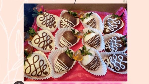 Chocolate Covered Strawberries by Candied & Caked: Ages 8-Adult