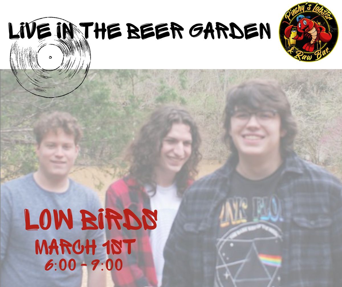 Live in the Beer Garden is BACK!! 