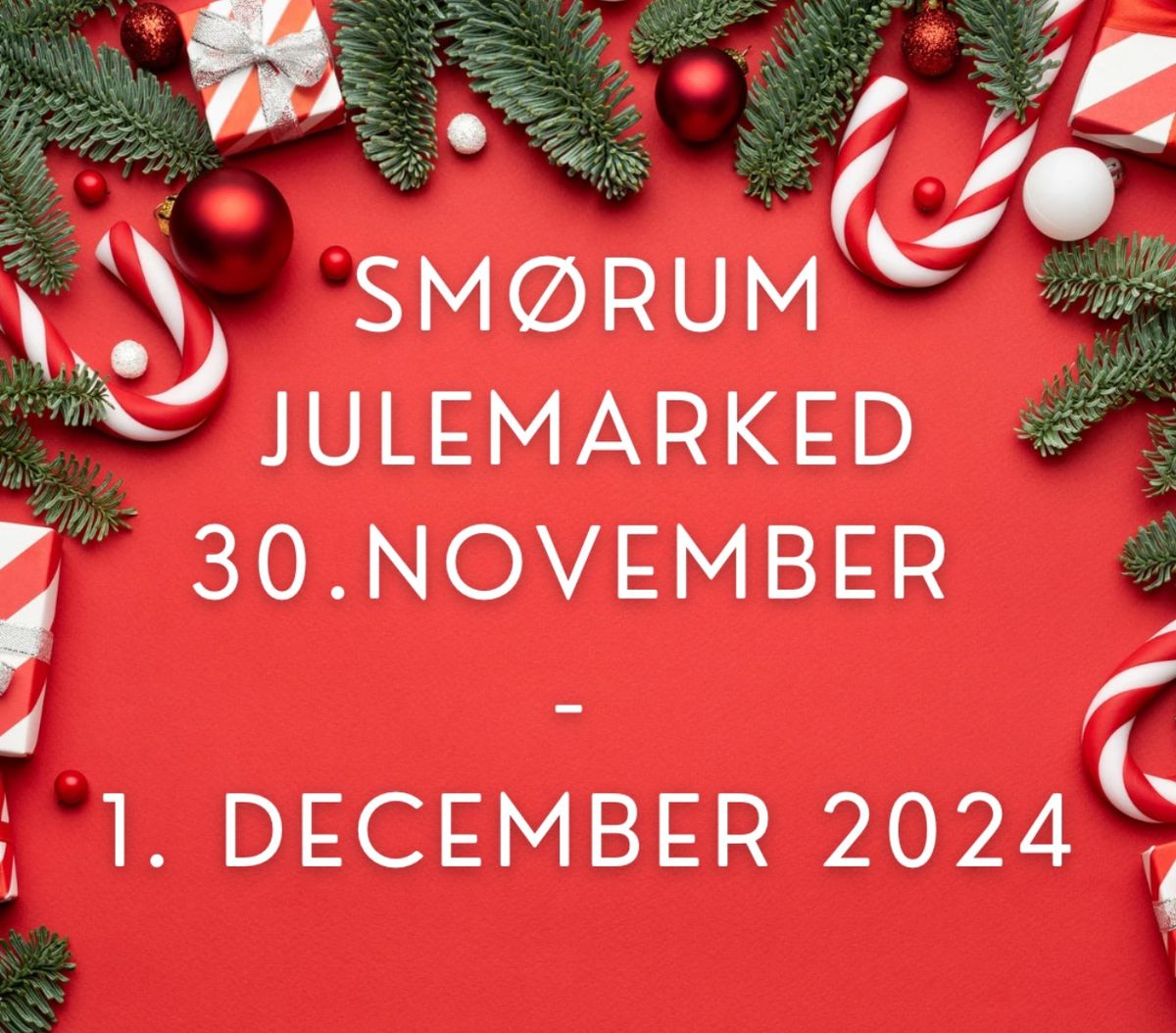 SM\u00d8RUM JULEMARKED 2024