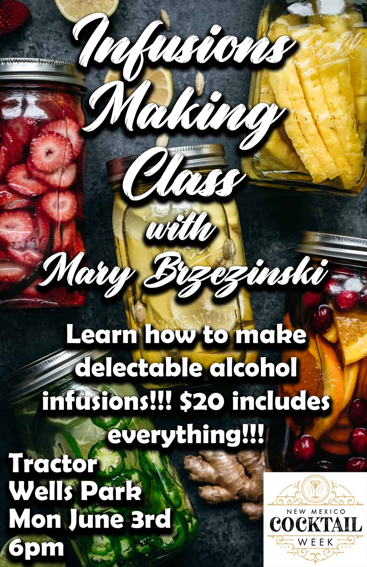 Infusions Making Class w\/ Mary Brzezinski