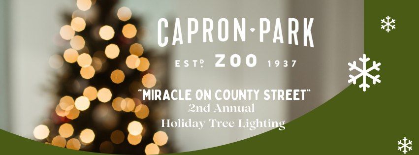 "Miracle on County Street" 2nd Annual Holiday Tree Lighting