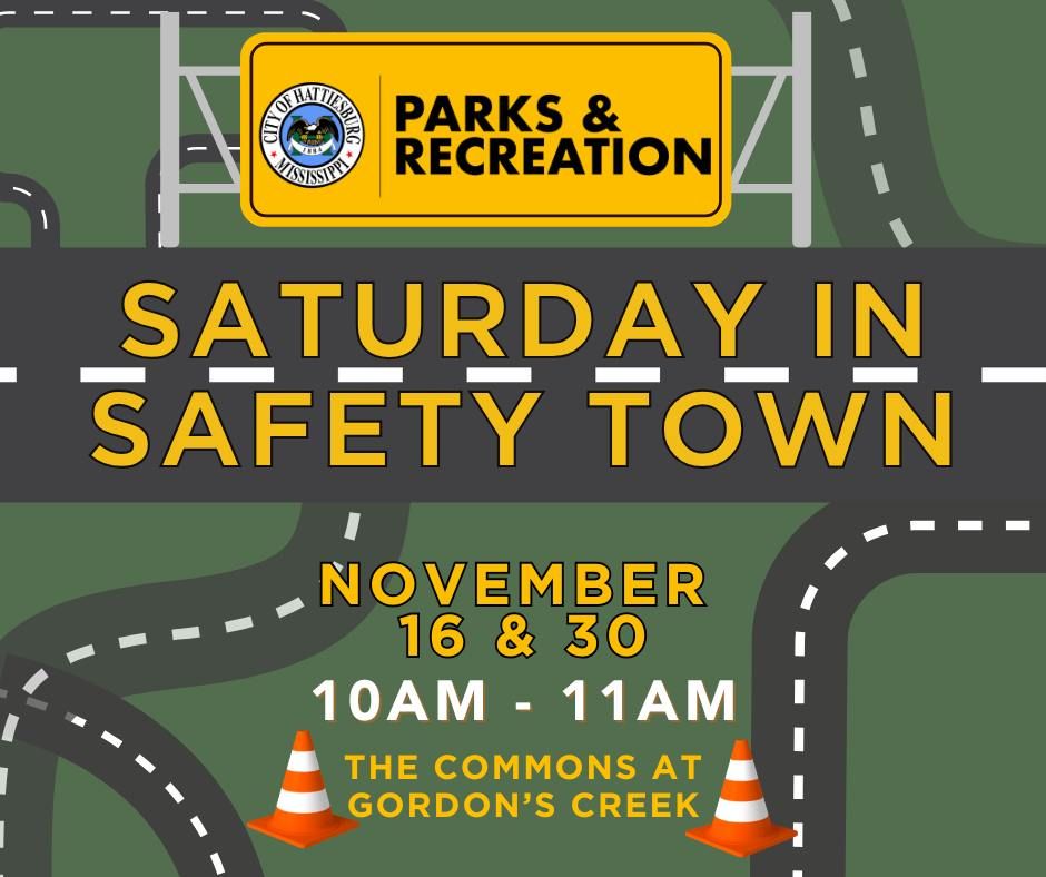 Saturday in Safety Town 