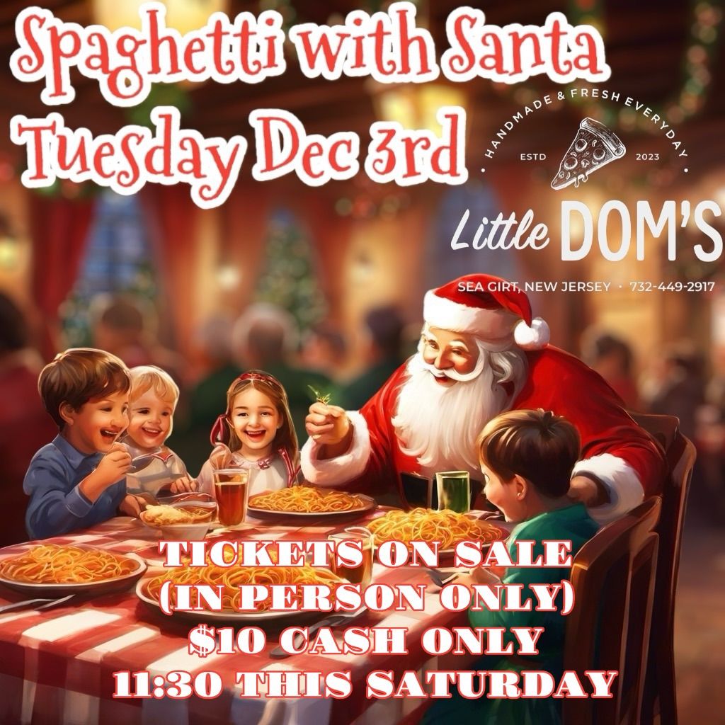 Spaghetti With Santa 