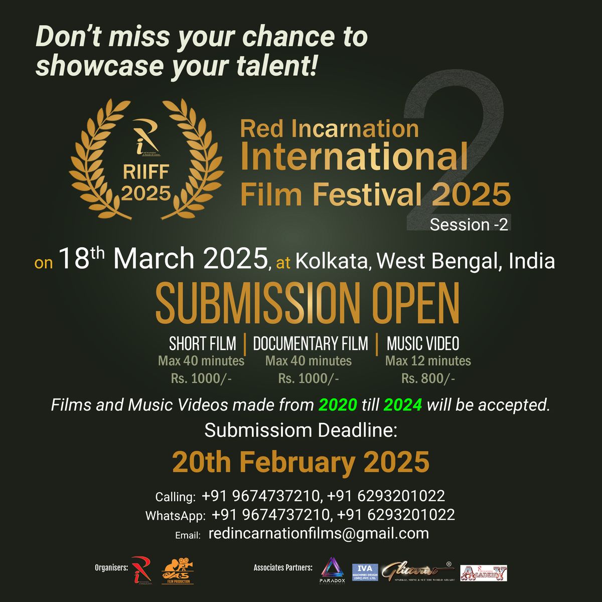 Red Incarnation International Film Festival - Session 2