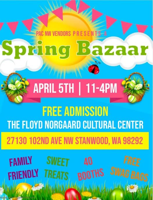 Spring Bazaar in Stanwood!