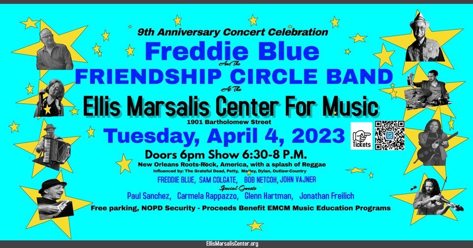 Freddie Blue & the Friendship Circle Band 9th Anniversary Celebration with Special Guests