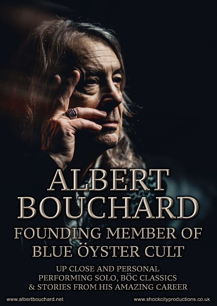 Albert Bouchard Up Close & Personal - Founding Member of Blue Oyster Cult