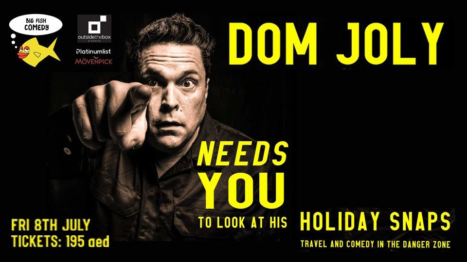 DOM JOLY LIVE - HOLIDAY SNAPS (Hit UK Show Trigger Happy TV Genius!)