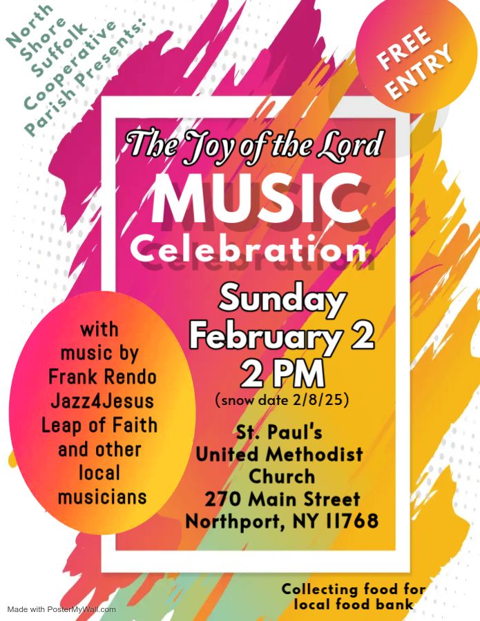 "The Joy Of The Lord" Music Celebration