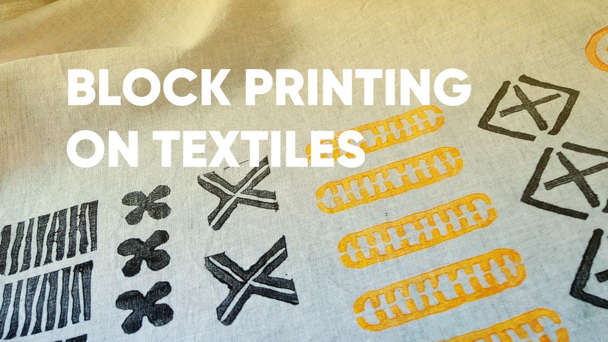 Block Printing on Textiles