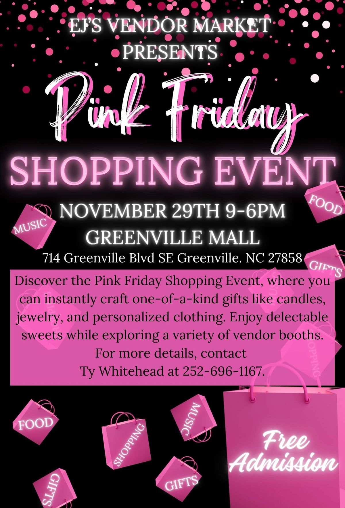 \ud83d\udecd\ufe0fPink Friday Shopping Event\ud83d\udecd\ufe0f