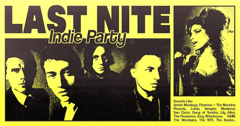 Last Nite: Indie Party - Manchester