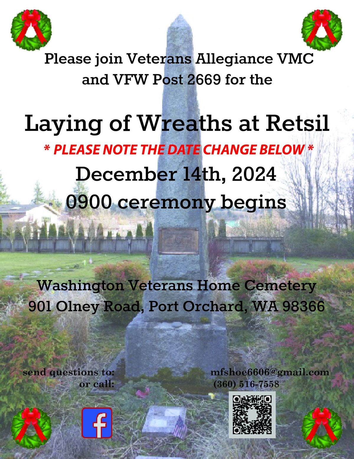 Wreaths at Retsil