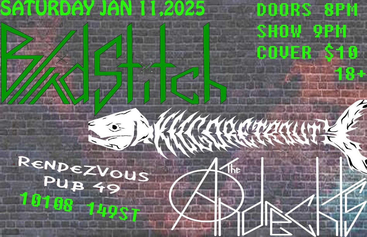 BlindStitch Kilgore Trout The Andrechts YEG Punk