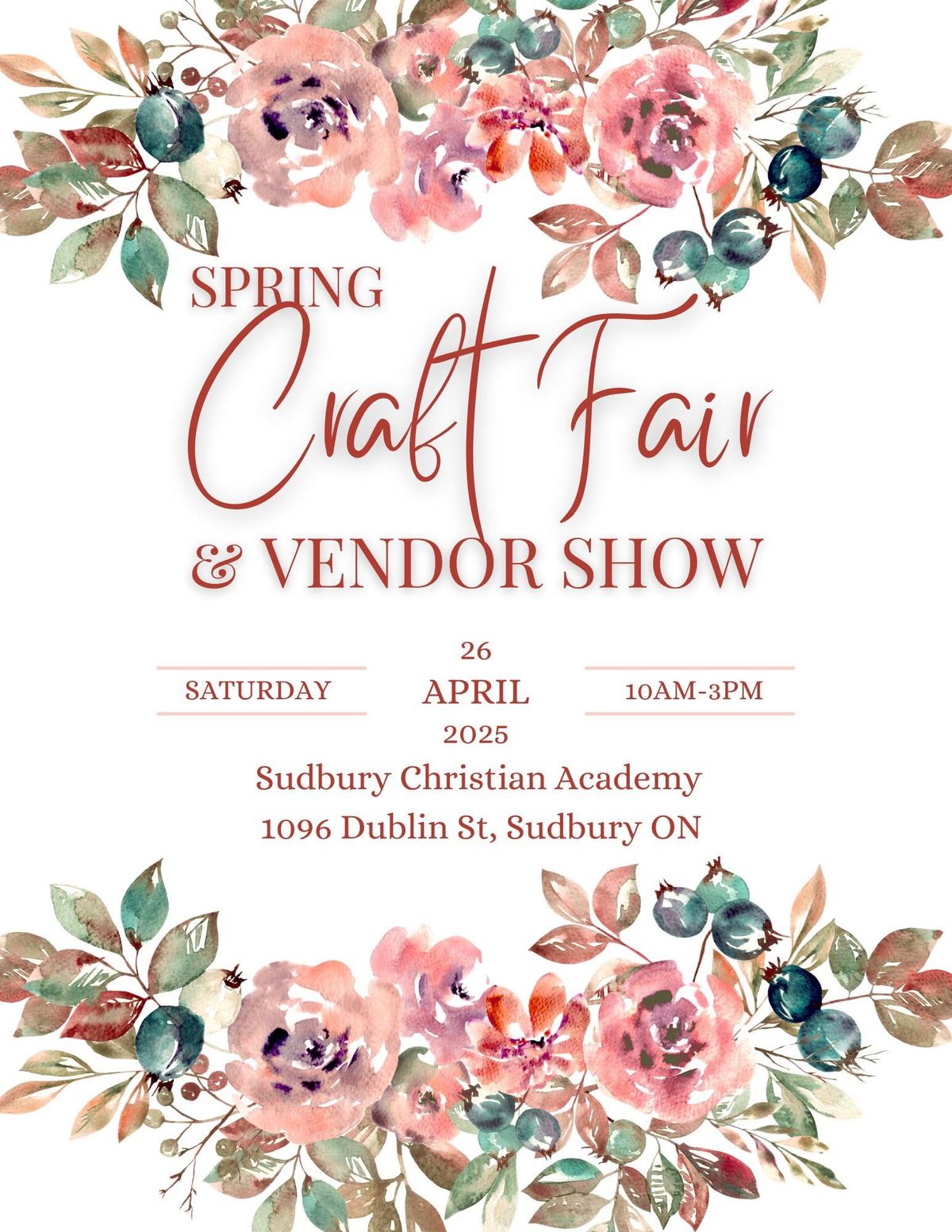 Spring Craft Fair and Vendor Show