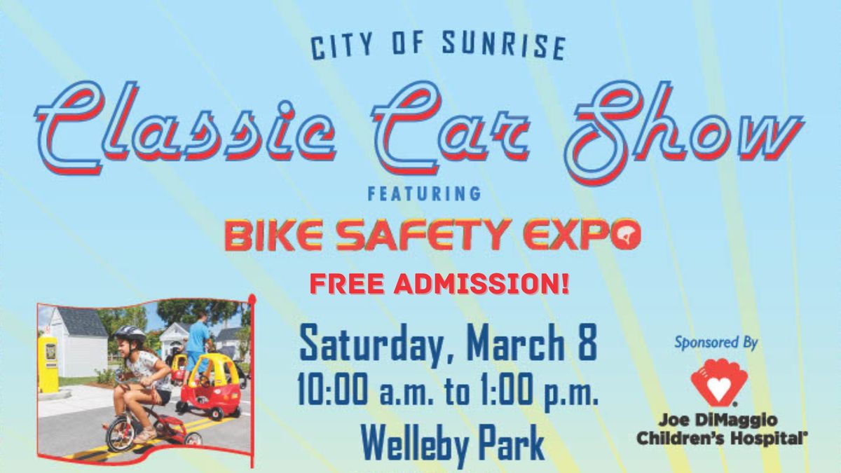 Classic Car Show Ft. Bike Safety Expo