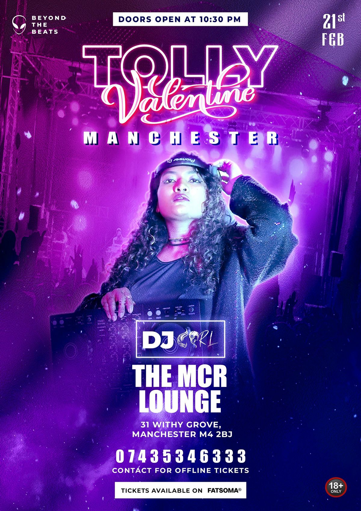 TOLLY VALANTINE MANCHESTER