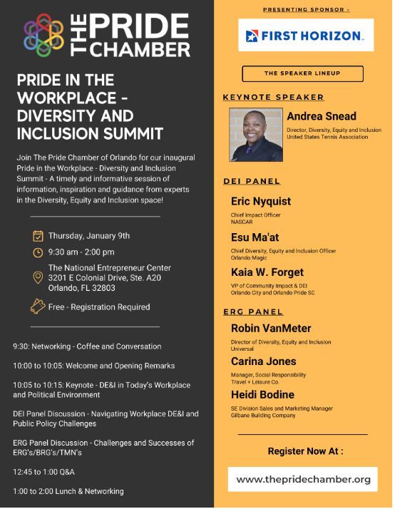 Pride in the Workplace - Diversity and Inclusion Summit