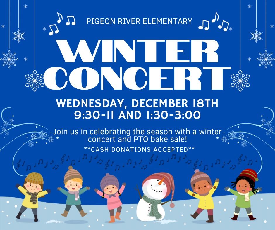 Winter Concert w\/ PTO Bake Sale