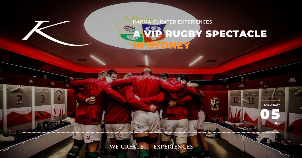 A VIP RUGBY SPECTACLE IN SYDNEY