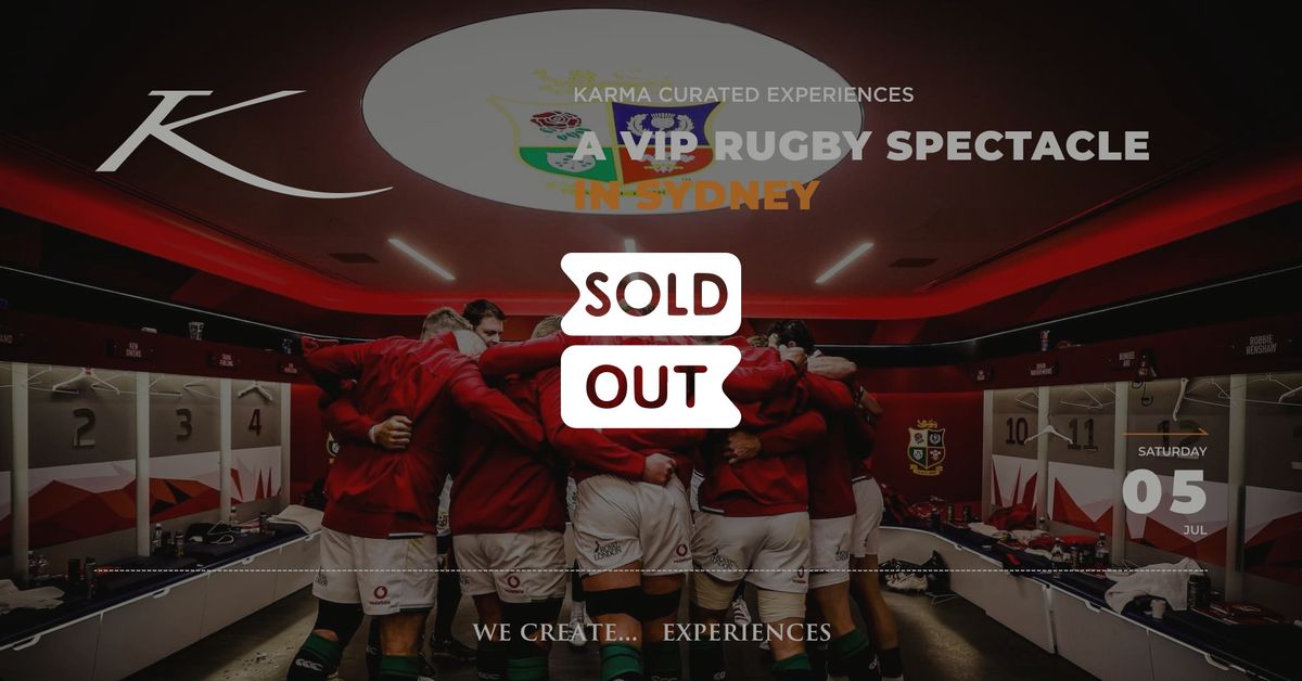 A VIP RUGBY SPECTACLE IN SYDNEY