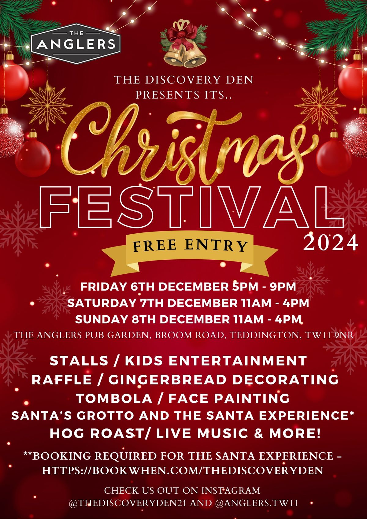 The Discovery Den's Christmas Festival 