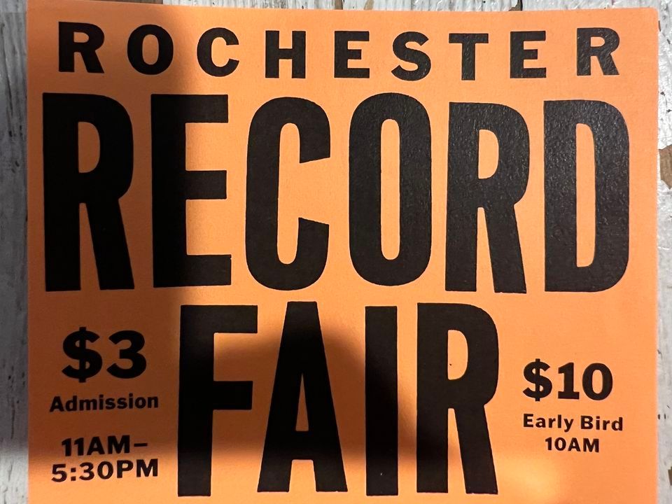 Rochester Record Fair Spring 2023 Edition, Radio Social, Rochester, 7