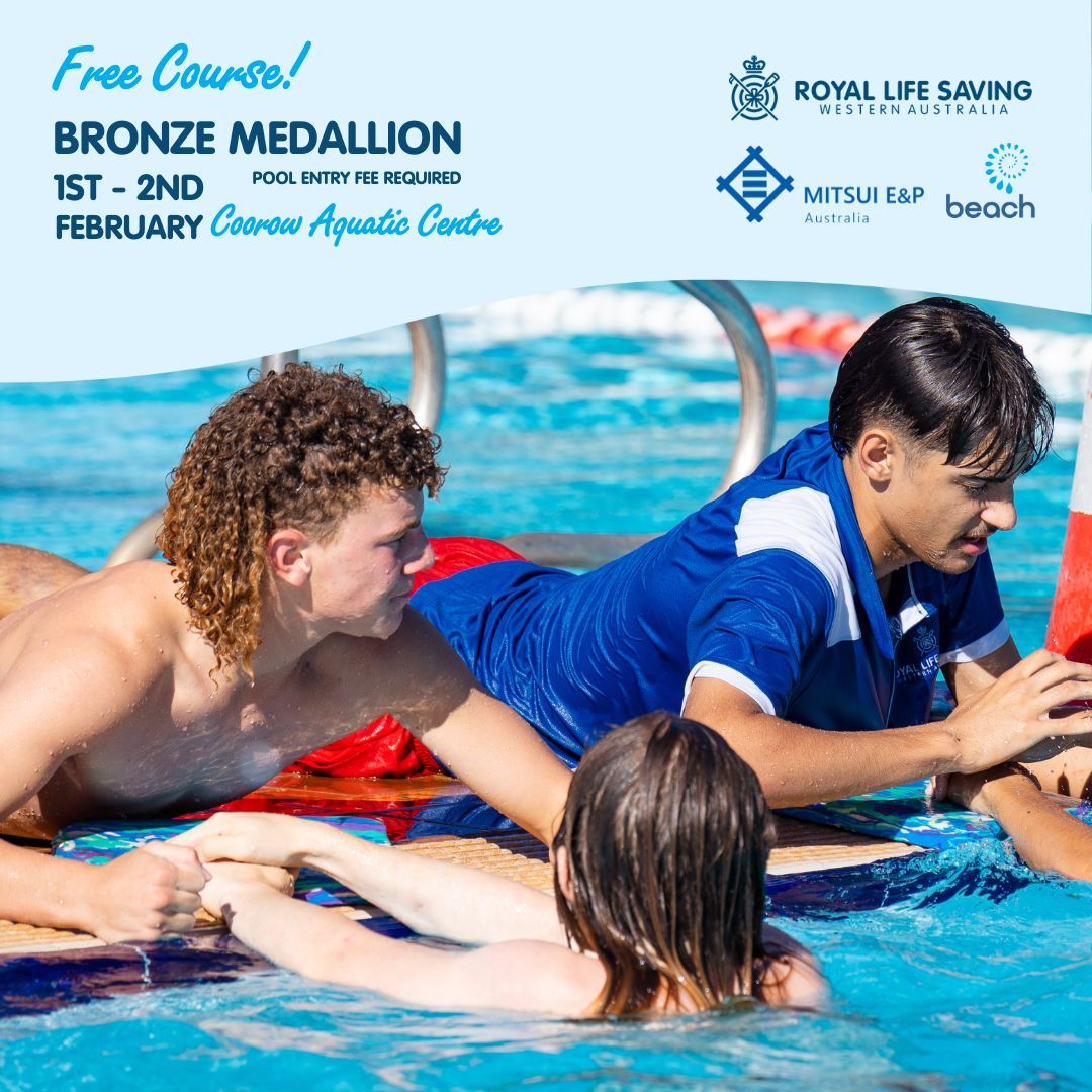 FREE  Bronze Medallion at Coorow Aquatic Center