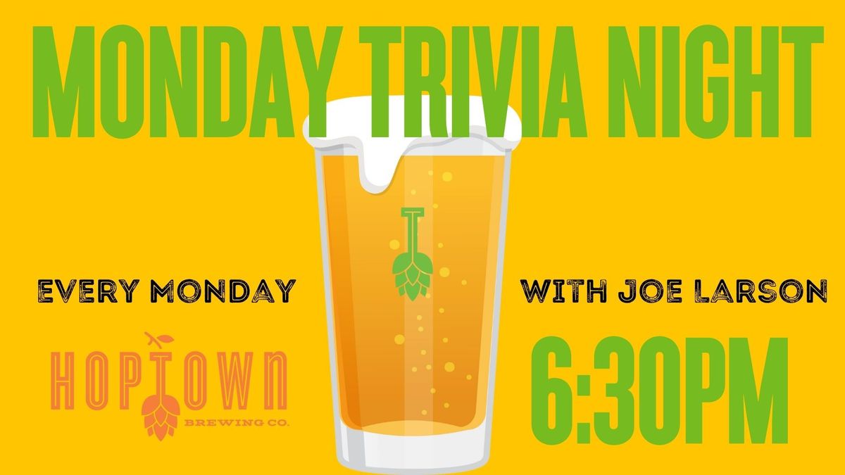 Monday Night Trivia with Joe Larson 