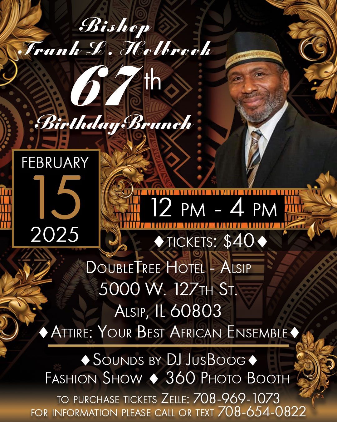 BishopFrank Holbrook's Birthday Celebration