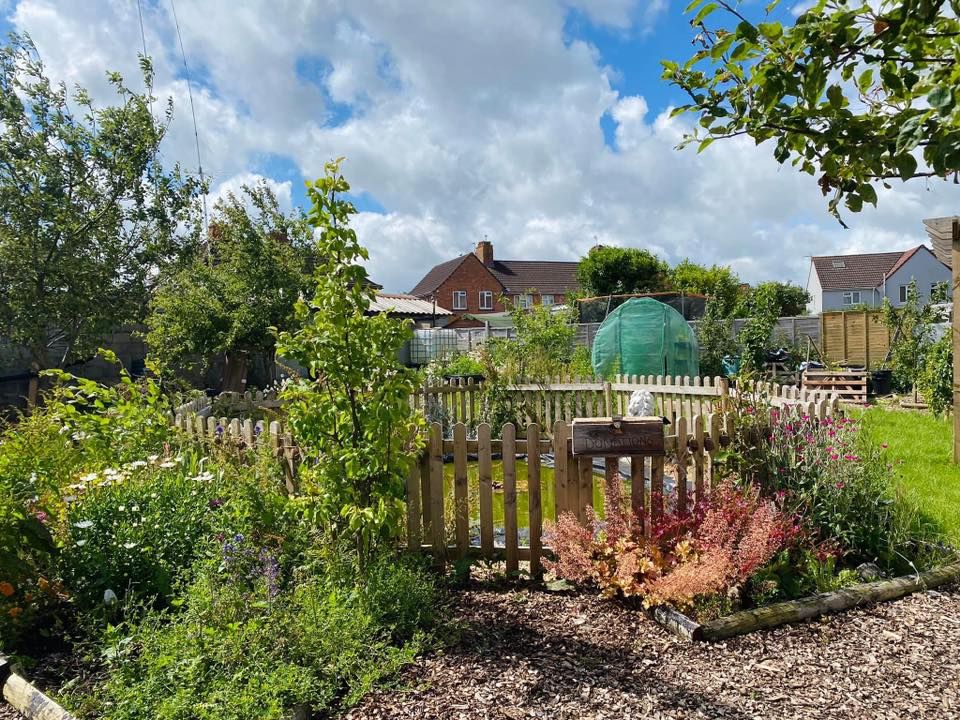 Macmillan Coffee Morning at Belfast walk community garden 