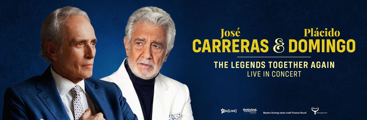 Jose Carreras & Placido Domingo - The Legends Together Again