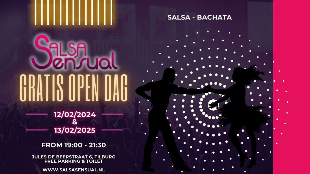 Open dag Salsa Sensual 12 & 13 februari 2025