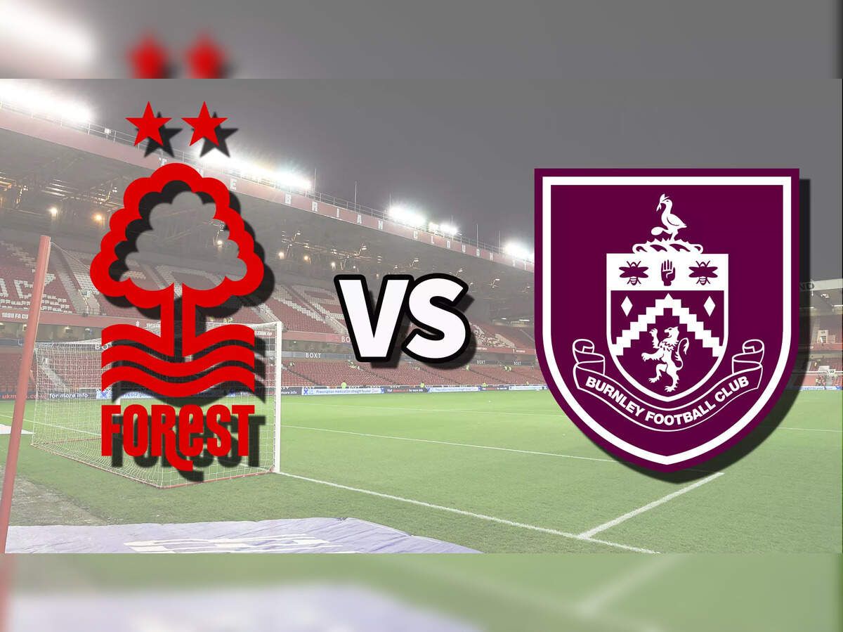 Nottingham Forest FC vs Burnley FC at The City Ground
