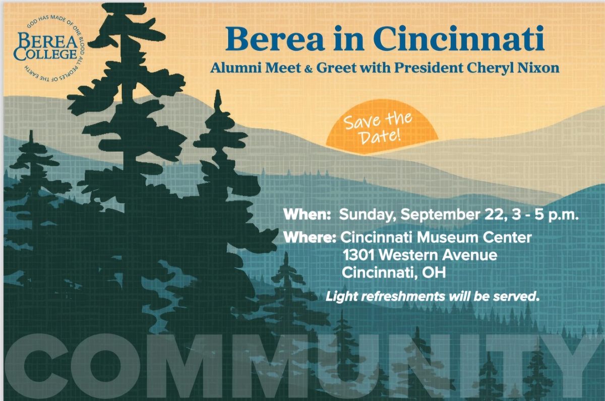 Berea in Cincinnati Alumni Meet & Greet