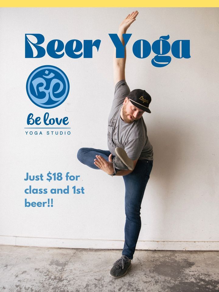 Beer Yoga at Cabin Boys 