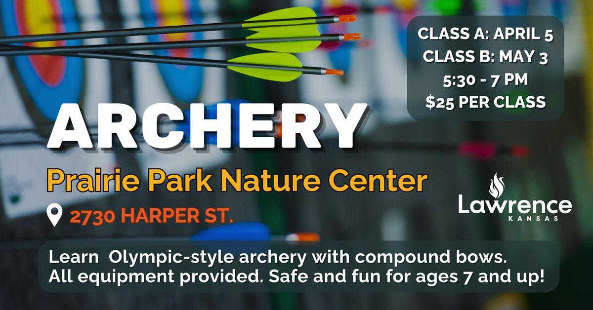 Archery at Prairie Park Nature Center