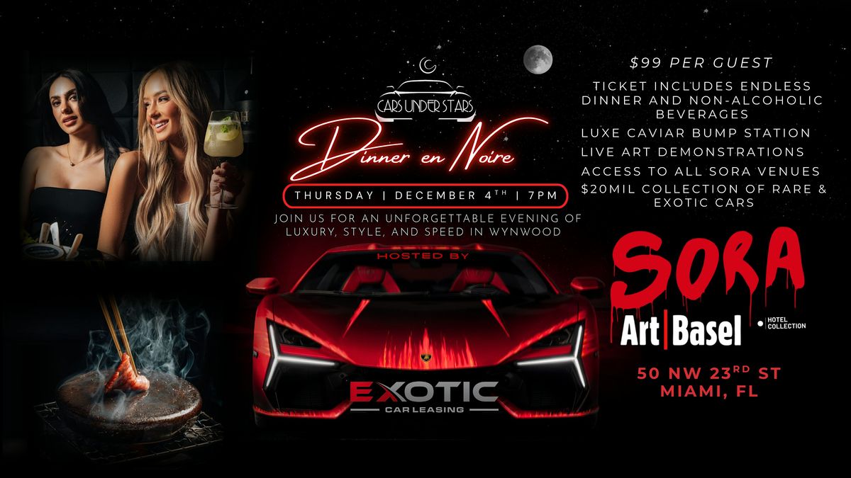 Cars Under Stars: Arts & Cars Edition at SORA