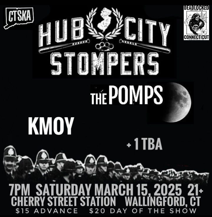 Hub City Stompers, The Pomps, Kmoy, +1 tba At Cherry Street Station