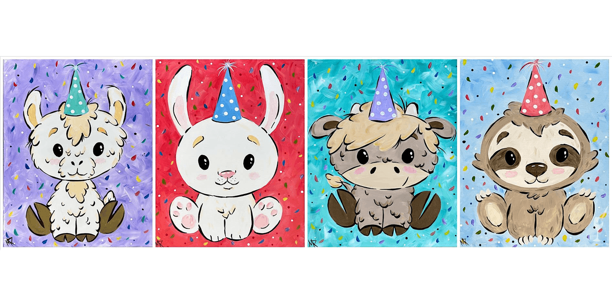 Paw-ty Animals - Paint and Sip in Denver | Classpop!\u2122