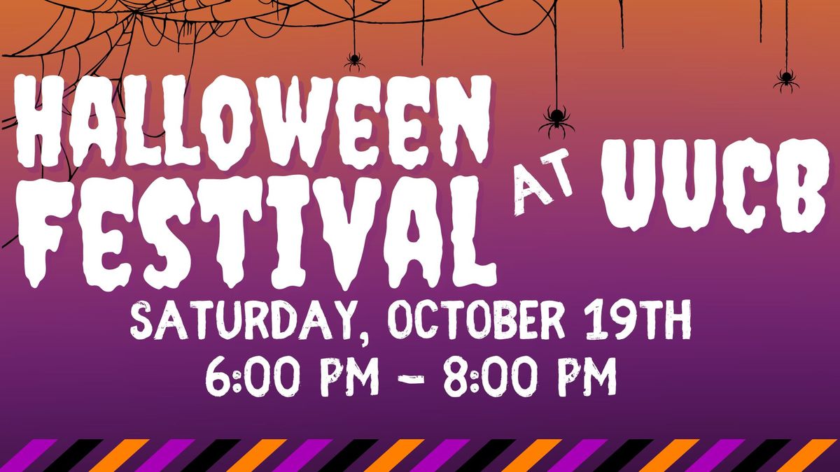 Halloween Festival at UUCB