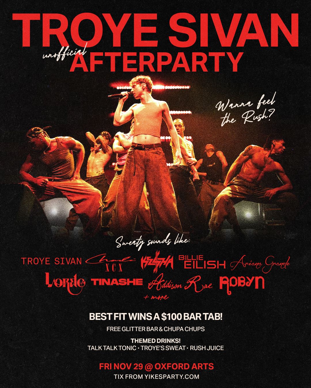 Troye Sivan Afterparty Sydney (Unofficial)